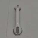 Safe-er-Grip Changing Lifestyles Suction Cup Grab Bars For Bathtubs & Showers; Safety Bathroom Assist Handle, White & Grey, 16 Inches