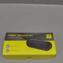 Tribit XSound Go Bluetooth Speaker, 16W Portable Wireless Speaker with Loud Sound, 24H Playtime, IPX7 Waterproof, Custom EQ, XBass, BT5.3, TWS Pairing, Type-C, Outdoor/Home/Travel/Beach/Shower (Black)