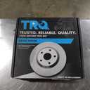 4pcs TRQ Slotted Brake Rotors #BRA73971, #BRA74062 Front Brake Rotors Set Vented Fits Select 2008-2011 Ford Focus , 2pcs TRQ Ceramic Brake Pad Sets #BFA73077, #BRA73069