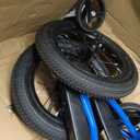 KEANO 12" Kids Bike for 3-4 Yrs, Training Wheels, BMX Style, Blue