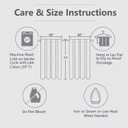 OWENIE Colin 2 Panels Black Curtains 63 Inch Length for Bedroom Living Room, Semi Sheer Light Filtering Linen Textured Window Treatments, Modern Rod Pocket Dining Room, 2 Panels, 42x63 Inch