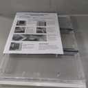 3-Panel Airseal Pet Door Replacement Flap, Compatible with Ideal Pet Products 10.25"x15.75" Extra Large Dog Door, Easy Installation