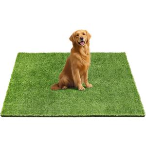 48" x 32" Fake Grass Mat for Dogs, Premium Washable Artificial Turf Grass Rug for Patio Lawn Balcony Door Dog Pet Pee Potty Training