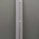 Cordless Light Filtering Mini Blind - 32 Inch Width, 72 Inch Length, 1" Slat Size - Pearl White - Cordless GII Morningstar Horizontal Windows Blinds for Interior by Achim Home Decor