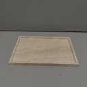 Natural Travertine Marble Luxury Tray,12 x 8 inch for Kitchen Sink,Bathroom Soap Bottles,Makeup,Towel Organizer Tray