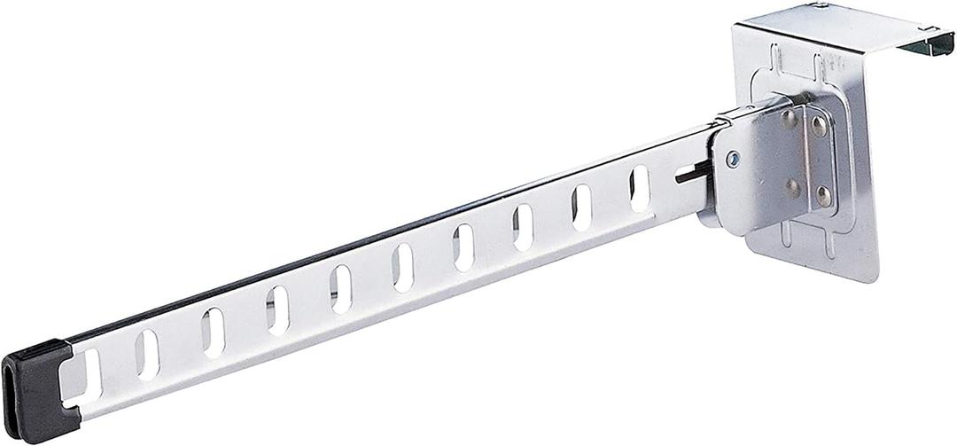 Organize It All Over the Door Folding Hanger Holder, Chrome 2Pack