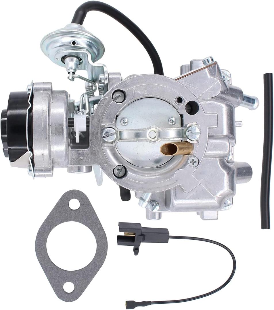 NewYall 4.9L 300cu / 4.1L 250cu / 3.3L 200cu Carburetor for Ford Broncos/Fairmont/Granada / F100 / F150 / F250 / F350 1965-1985, Econoline E Series E-100 / E-150 / E-250 / E-350 1965-1985