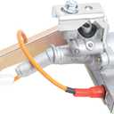 LS'BABQ BBQ Gas Grill Valve Replacement Parts for Bull OEM 16525,Thrower Valve LP for Bull Angus and Brahma Natural Gas Grill,Orifice Hole Size 1.6mm