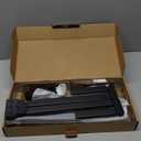 ONEMIX 42" LED Desk Lamp with Clamp, Architect Desk Light with Remote, Adjustable 4-Segment Bar, 1800LM Bright, Eye-Caring Desk Lamp for Home Office, Reading, Study, Dual Monitors, Easter (Black)