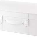 HANGERWORLD Wedding Dress Storage Box Bridal Gown Preservation Kit including 10 sheets of Archival Acid Free Tissue Paper (Medium, White)