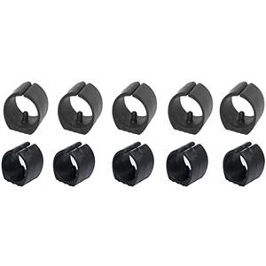 uxcell Chair Glides Tubing Pipe Foot Round U-Shape Plastic Caps 20mm and 28mm Dia 40 pcs