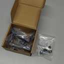 suptek Universal Soundbar Wall Mount Bracket  Adjustable Depth for Dolby Atmos Soundbars  Compatible with Samsung, Vizio, LG, Sony, Bose & More (SBR001HDW) (White)