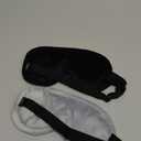 Heated Eye Mask (2-Packs), Moist Warm Compress Microwave with Flaxseed Cassia Seed, Weighted Eye Mask for Sleeping, Dry Eyes, Stye Eye Treatment, Relief Eye Fatigue (Black&Grey)