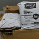 Depend Men fresh protection guards diapers 84 pack x2