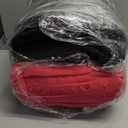 52 Pack Black red 1" x 12" x 12" Acoustic Wedge Studio Foam Sound Absorption Wall Panels