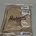 Pembrook Men's Adaptive Pants for Seniors - Elastic Waist with Zipper and Button | Senior Tan Pants, L