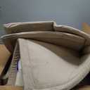 Baby Play Mat for Floor,1.3" Thick Memory foam Tummy Time Mat for Toddlers,Infants,kids,Water-Repellent Soft Nursery Rug,Extra Large Non Slip for Crawling&Yoga,Tatami Style for Living Room (Cream)