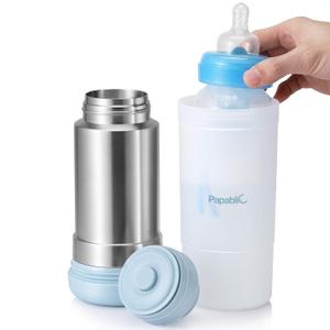 Papablic Portable Travel Baby Bottle Warmer On The Go, Fits Most Car Cup Holders, 12 oz Papablic Portable Travel Baby Bottle Warmer On The Go, Fits Most Car Cup Holders, 12 oz