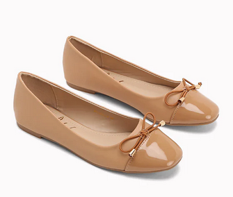 Women's Comfortable Round Toe Ballet Flats Dress Shoes, Size 9