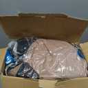 Geniospin Queen Comforter Set - 7 Pieces Reversible Bedding Set, Boho Bed in A Bag, Lightweight Soft Aztec Bedding, All Season Bed Comforter Set with Sheets, Pillowcases & Shams (Brown)