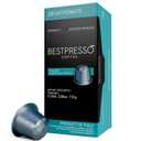 Bestpresso Coffee for Nespresso Original Machine 120 Aluminum pods Certified Genuine Espresso Decaffeinato Blend(Medium Intensity) Pods Compatible with Nespresso Original