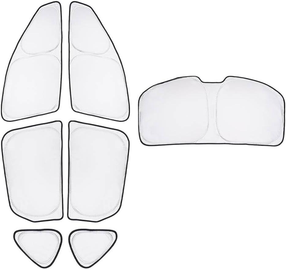 T TGBROS Window Shades for Mazda CX-5 2017-2025 Side Rear Window Full Set Blackout Shades for CX5 Accessories Foldable Privacy Window Cover 7PCS