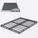 Vehowy 4 Inch Box Spring for Full Bed,Full Size Box Spring Only,Heavy Duty Mattress Foundation,Metal Bed Base,Non-Slip,Easy Assembly