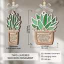 10 x 2025 Thank You Ornaments - Thank You Gifts for Women Men Boss, Coworkers, Friends, Meaningful Employee Teacher Appreciation Gifts at Christmas, Thankful Friendship Ornament for Christmas Tree