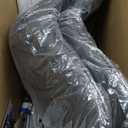 YOUNIKE Black Dining Chairs Set of 2 with High Backs Mid Century Modern Kitchen & Dining Room Chairs PU Faux Leather Upholstered Wide Seat Accent Chair Comfortable Large Padded Side Chair Metal Legs