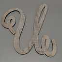 Bright Creations 13-Inch Unfinished Wooden Monogram Letter U, Rustic-Style Home Decor, Paintable Wood Alphabet Letters for Custom Signs, Party Decorations, Crafting and Art Supplies