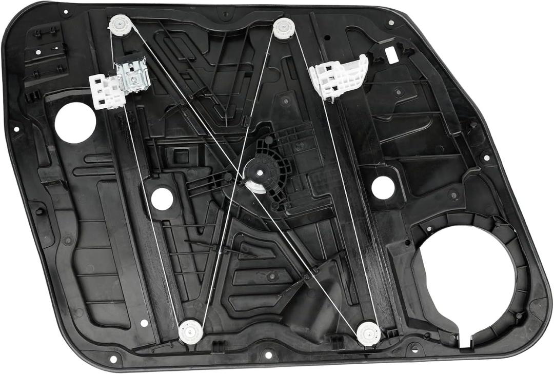 Front Right Passenger Side Power Window Regulator with Panel Without Motor Compatible with Kia Sportage 2017 2018 2019 2020 2021 Replacement for 82481-D9010 Front Right Passenger Side Power Window Regulator with Panel Without Motor Compatible with Kia Sportage 2017 2018 2019 2020 2021 Replacement for 82481-D9010