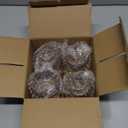 Kate Aspen Amber Taper Candle Holders for Candlesticks Set of 4 - Fluted Candlestick Holders for Fall Decor, Home Decor, Votive Candle Holder Decor, Tea Light Holder, Centerpiece Table Decorations