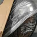 Simple Deluxe 20 Inch High Velocity 3 Speed, Black Wall-Mount Fan for Warehouse, Greenhouse, Workshop, Patio, Factory and Basement