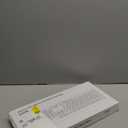 Wireless Keyboard and Mouse Combo, Full Size Silent Ergonomic Keyboard and Mouse, Long Battery Life, Optical Mouse, 2.4G Lag-Free Cordless Mice Keyboard for Computer, Mac, Laptop, PC, Windows (White)