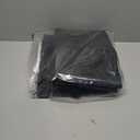 JUNGYOON Heavy-Duty Insulated Grocery Bags & Insulated Bag  Collapsible Cooler Bag with Zippered Top (20''x10''x13'', 2 Pack-Black-42L)