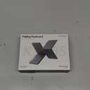 Samsers FullSize Foldable Bluetooth Keyboard, KF08S Wireless Folding Keyboards with PU Leather Cover, Portable Travel for iPhone iPad Smartphone Tablet Laptop, Android Windows Mac OS, Black