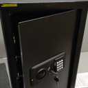 5.0 Cub Large Home Safes Fireproof Wterproof, Anti-theft Fireproof Safe with Programmable Keypad, Spare Keys and Alarm Systerm, Digital Home Security Safe Box for Document Money Medicines