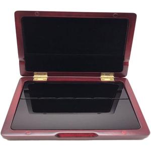 Jiayouy Maroon Color Reed Box Clarinet Reed Storage Case Reeds Holder for 6pcs Clarinet Reeds Woodwind Accessories