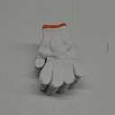 Unisex Knitted Work Gloves White Cotton Protective Work Gloves, Mens Lightweight Safety Work Gloves 11pair