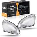 LED Side Mirror Light Turn Signal Bulb Puddle Lamp Lens Cover Fit For Dodge Ram 1500 2009-2018 Ram 2500 2010-2018 Replaces 68064949AA/68064949AA 68232479AA/68232479AA