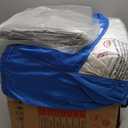 White Bounce House, House with Blower, Inflatable Bouncer, Children's Toy, Sewn Extra Thick Material for Durability