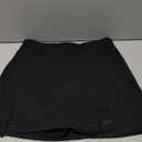 WDIRARA Women's High Waist Split Hem Mini Skirt Side Slit Bodycon Skirts (Black,S)