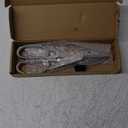 HURRICANE Aluminum Metal Cutter with Replaceable Blades, 12 inch Straight Cut Aluminum Snips, Large Handle Metal Shears for Cutting Tin, Copper, Vinyl, Steel, and Stainless Steel