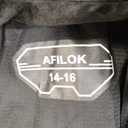 TACVASEN Men's Winter Skiing Jackets Water Resistant Fleece Coats Insulated Thermal Snowboard Jacket Parka Raincoat with Hood (#215 Black) 14-16