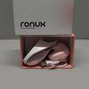 Ronux Silicon Facial Cleansing Brush - Electric, Rechargeable, Waterproof IPX7 - Rotating Magnetic Beads - 4 Function Modes - Face Massage for Deep Cleaning - Magnetic Charging Base - Ergonomic Handle