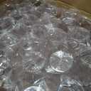 Norme 48 Pack Hurricane Glass Plastic Bulk 15 oz Break Resistant Pina Colada Cocktail Glasses Reusable Acrylic Clear Tulip Drinking Cups for Halloween Christmas Thanksgiving Cocktails Beer Wine Juice