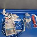 GoSports Splash Hoop UP Above Ground Pool Hoop Basketball Game with 2 Pool Basketballs and Pump