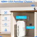 Waterdrop G3P800 Reverse Osmosis System, 800 GPD Fast Flow, NSF/ANSI 42 & 53 & 58 & 372 Certified, 3:1 Pure to Drain, Tankless Under Sink RO Water Filter System, LED Purifier, Smart Faucet