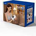 Hand Massager, 9 Modes 9 Intensities Hand Massage, Cordless Hand Massager for Arthritis and Carpal Tunnel, Gift for Christmas Men Women Parents Relaxation at Office,White