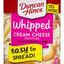 Duncan Hines Whipped Cream Cheese Flavored Frosting, 14 oz, BBD: 04/20/2026